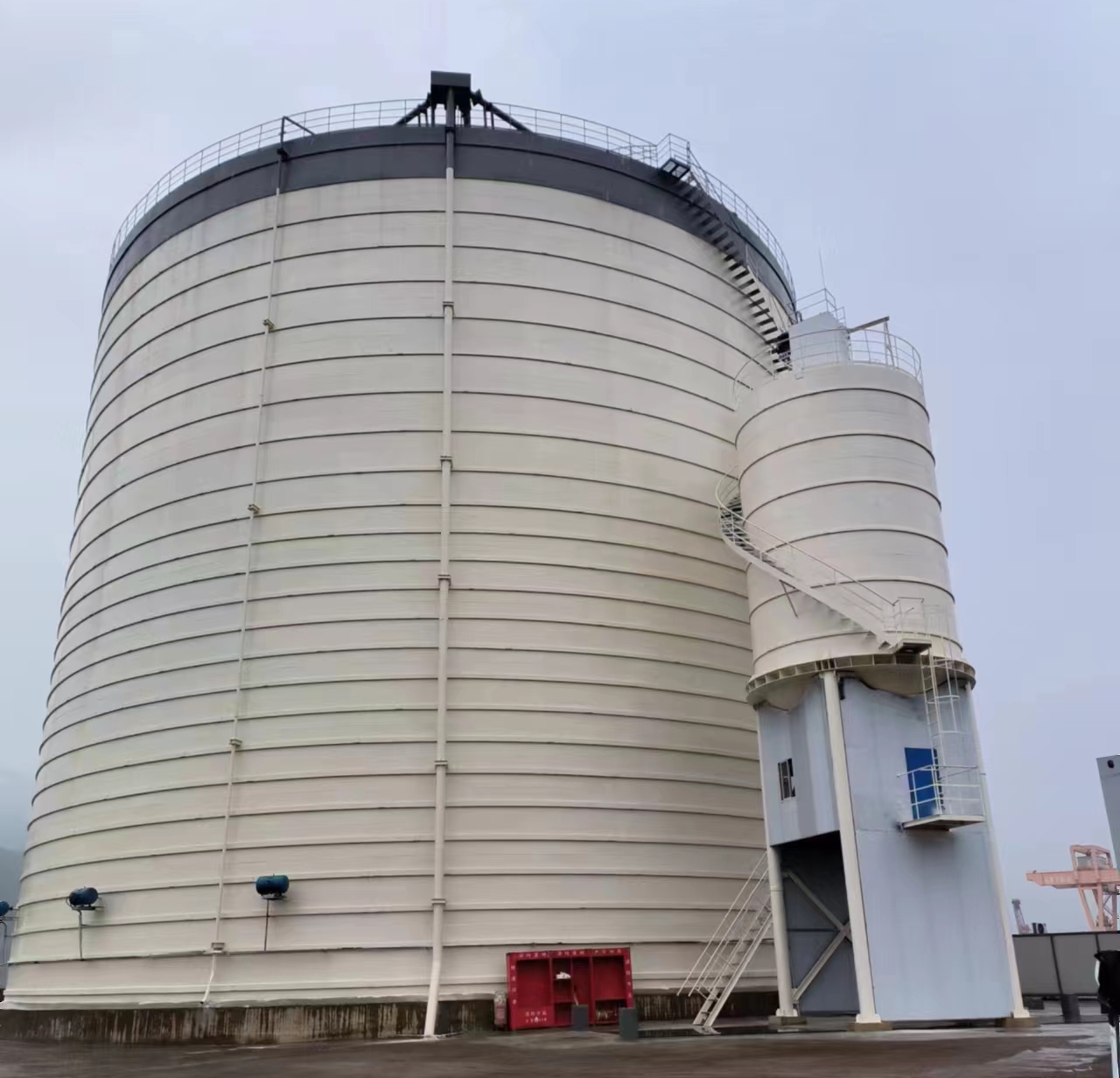 屏南10万吨水泥钢板库