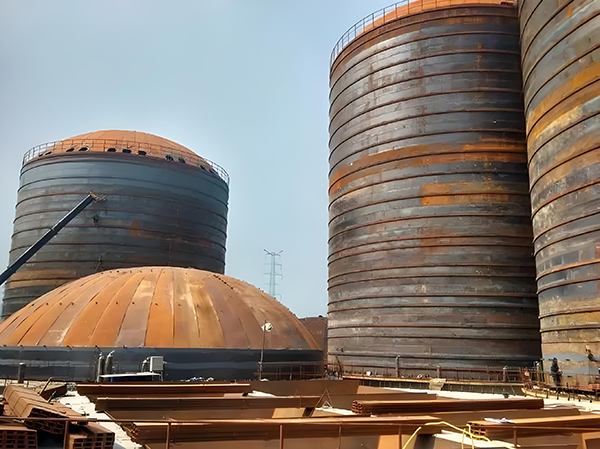 屏南焦粉钢板仓